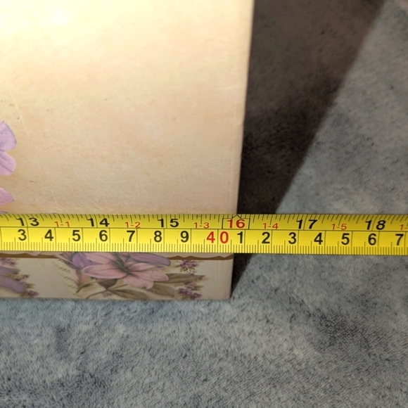 Vintage Tri-Coastal Hydrangea Suitcase, by Tina Higgins 2007 Decor, EUC - Picture 5 of 10